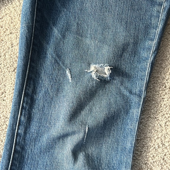 J CREW-SLIM BROKEN IN BOYFRIEND DISTRESSED JEAN SZ 28 - Picture 8 of 10